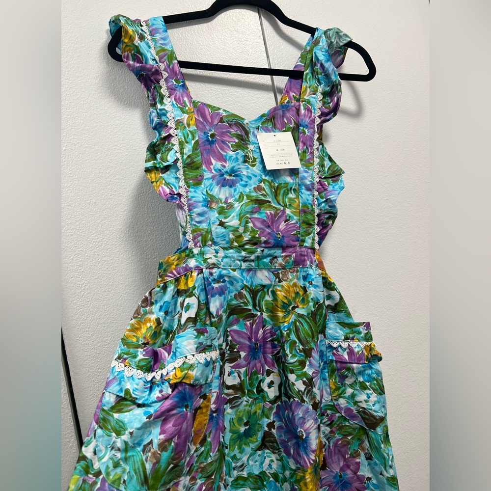 YSL Floral Apron Japan Exclusive Vintage - Picture 7 of 11